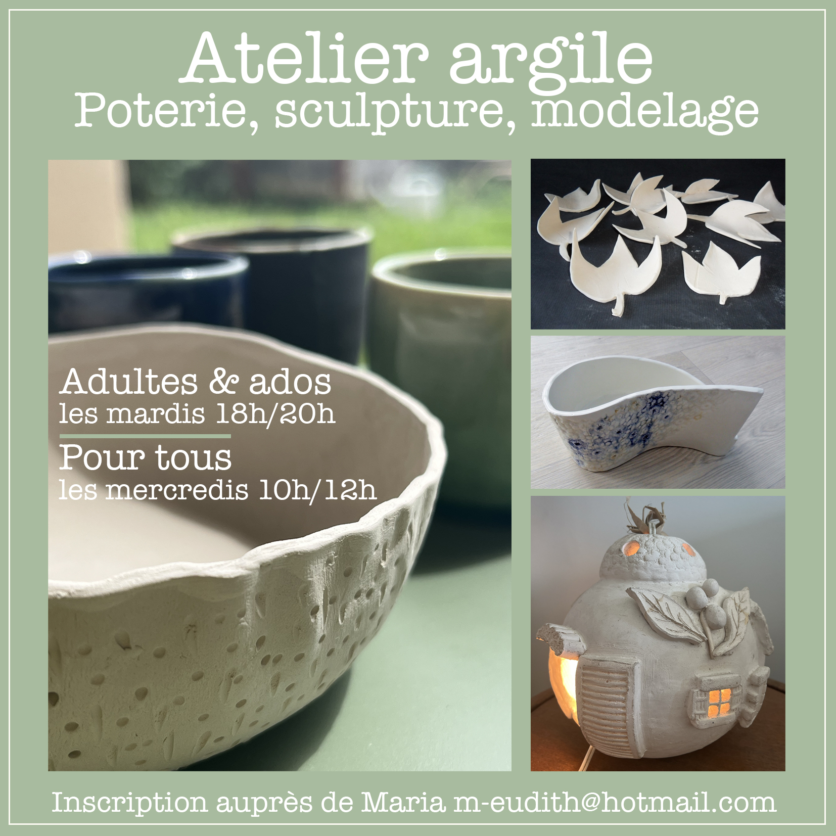 Ateliers poterie