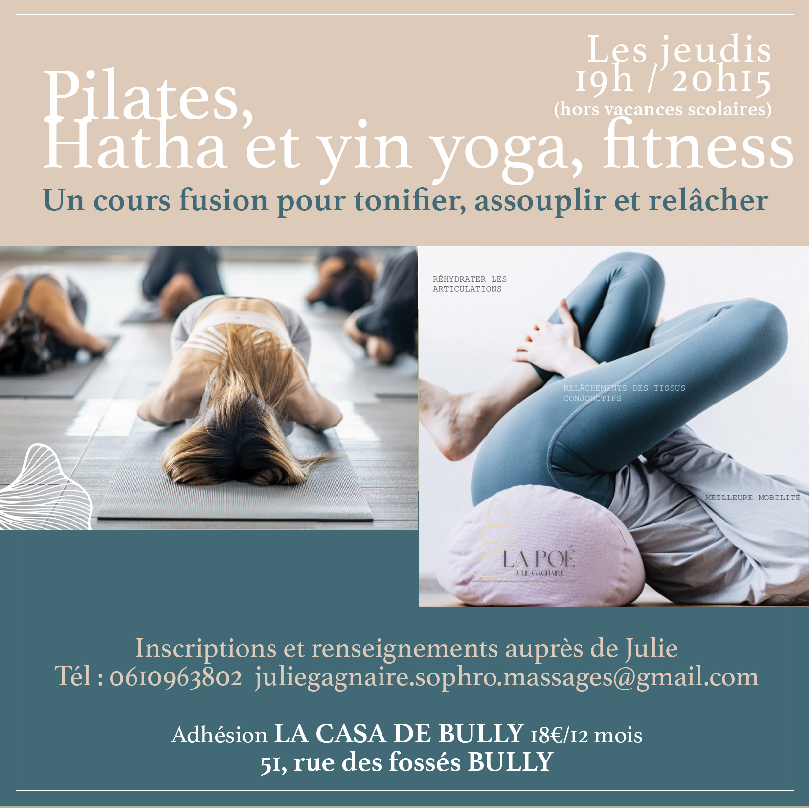 Cours de yoga
