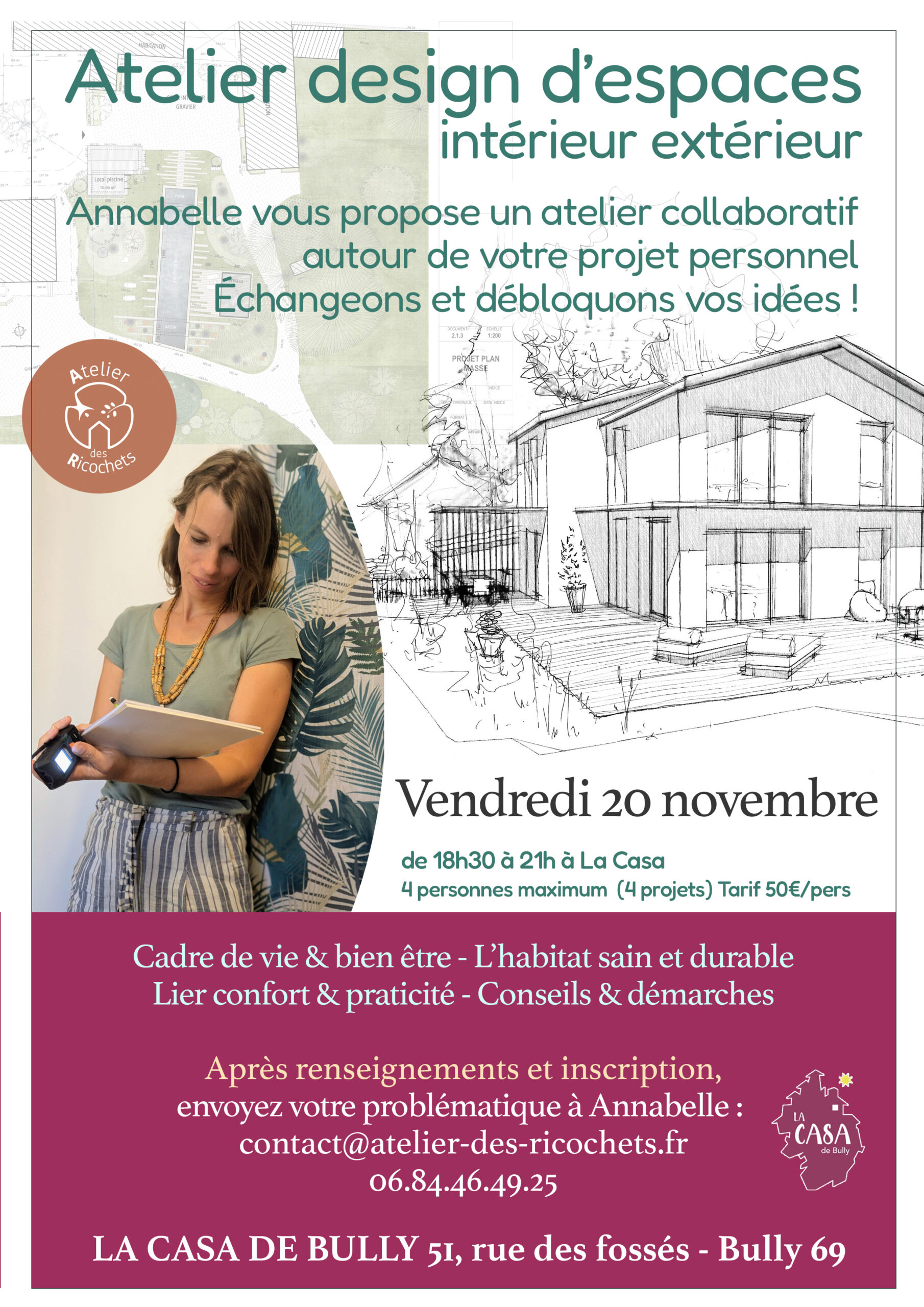 Atelier design d’espaces