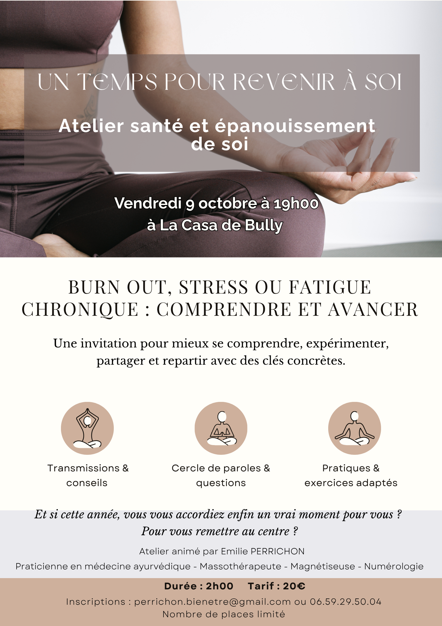 Burn out, stress, fatigue chronique ?
